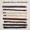 DIY Leather Bracelet Kit – Adjustable Mystery Braid for Beginners & Teens – Handmade Leather Jewelry Craft Kit